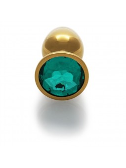 Round Gem Butt Plug - Small