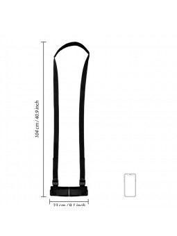 Padded Ankle Sling with Adjustable Strap