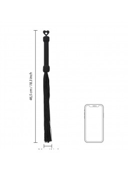 Beginners Silicone Whip - Black