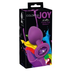 Colorful Joy Jewel Purple Plug acquista online su Porky's Store