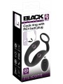Black Velvets Cock ring w butt
