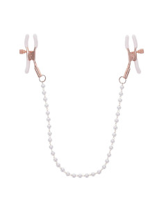 PEACHES ‘N CREAME PEARL NIPPLE CLAMPS 2