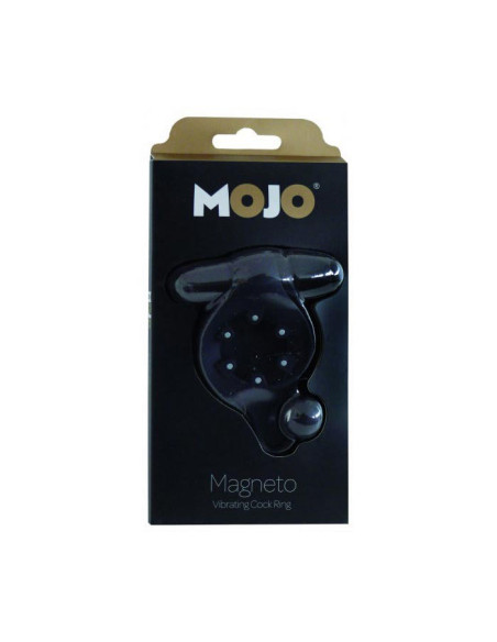 MOJO MAGNETO VIBRATING COCK RING BLACK acquista online su Porky's Store