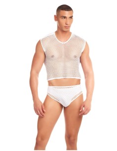 RAINBOW PARTY NET FLEX 3 PCS SET WHITE 2