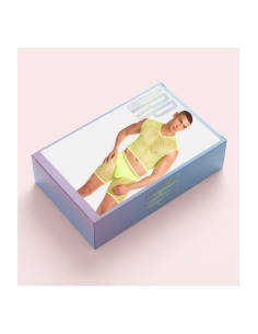 RAINBOW PARTY NET-BULA 3 PCS SET YELLOW