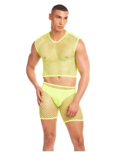 RAINBOW PARTY NET-BULA 3 PCS SET YELLOW 2