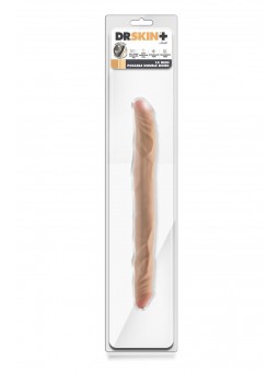 DR. SKIN PLUS 14” POSABLE DOUBLE DONG BE