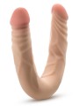 DR. SKIN PLUS 14” POSABLE DOUBLE DONG BE