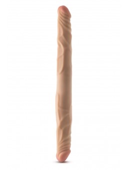 DR. SKIN PLUS 14” POSABLE DOUBLE DONG BE