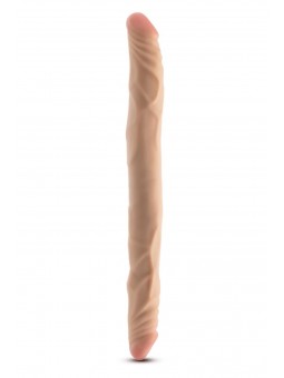 DR. SKIN PLUS 14” POSABLE DOUBLE DONG BE