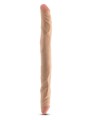 DR. SKIN PLUS 14” POSABLE DOUBLE DONG BE