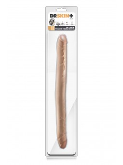 DR. SKIN PLUS 16.5” POSABLE DOUBLE DONG