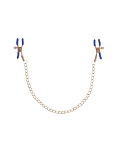SPORTSHEETS COUGAR CHAINED NIPPLE CLAMPS