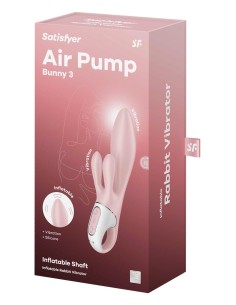 SATISFYER AIR PUMP BUNNY 3 ROSE