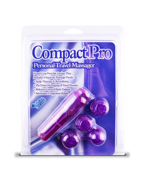 Compact Pro Travel Massager Purple acquista online su Porky's Store