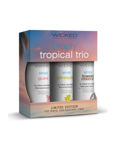 WICKED SIMPLY TROPICAL TRIO WATERBASED L