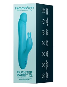 FEMMEFUNN BOOSTER RABBIT XL TURQUOISE