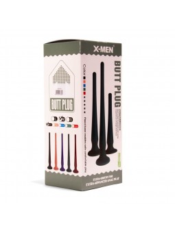 X-MEN Butt Plug Size M Black