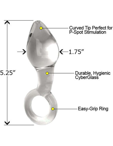 CYBERGLASS PERFECT P SPOT ANAL acquista online su Porky's Store