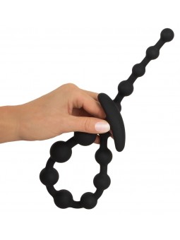 Black Velvets Anal Beads Silic