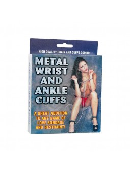 Metal Wrist and Ankle Cuffs
