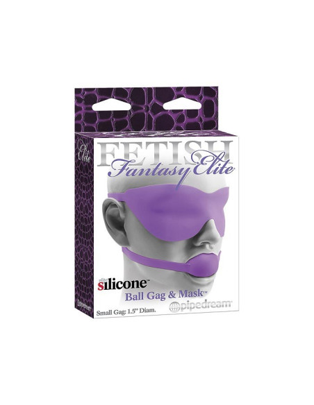 FF Elite Ball Gag and Mask small acquista online su Porky's Store