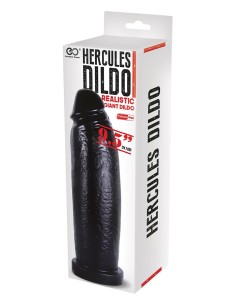 NMC 9.5 INCH PVC GIANT DILDO BLACK
