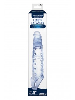 NMC 9 INCH TPE TRANSPARENT PENIS LENGTH