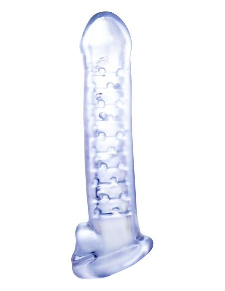 NMC 5.5 INCH TPE TRANSPARENT PENIS ENHAN