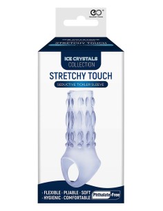 NMC 3 INCH TPE TRANSPARENT PENIS ENHANCE