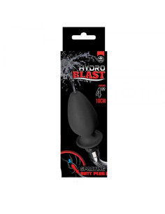 Hydro Blast Spraying Butt Plug 10cm Blac acquista online su Porky's Store