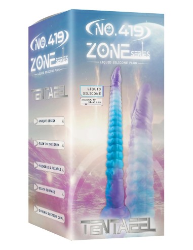 NMC 12 INCH SILICONE MONSTER DILDO GLOW