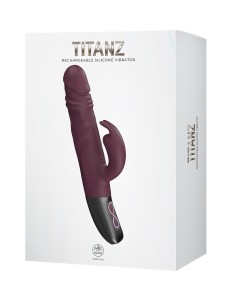 NMC SILICONE RECHARGEABLE VIBRATOR RUBIN