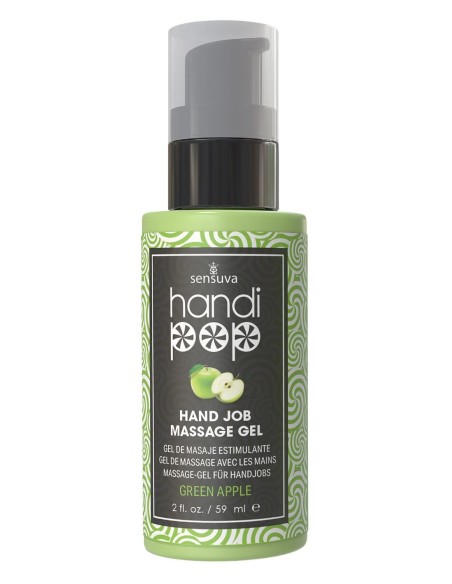 SENSUVA HANDIPOP EDIBLE MASSAGE GEL GREE