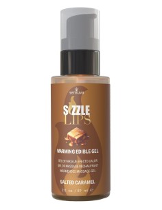 SENSUVA SIZZLE LIPS WARMING GEL SALTED C