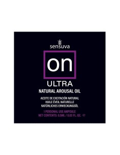 SENSUVA ON ULTRA AROUSAL OIL SINGLE USE