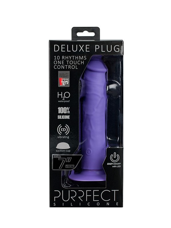PURRFECT SILICONE ONE TOUCH PURPLE