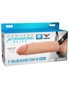 FXTE8" Hollow Strap-On Light