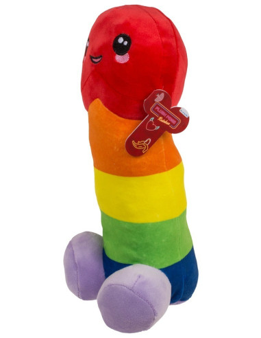 Plush Penis Rainbow 30 cm