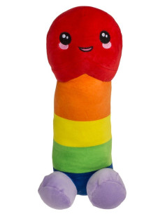 Plush Penis Rainbow 30 cm 2