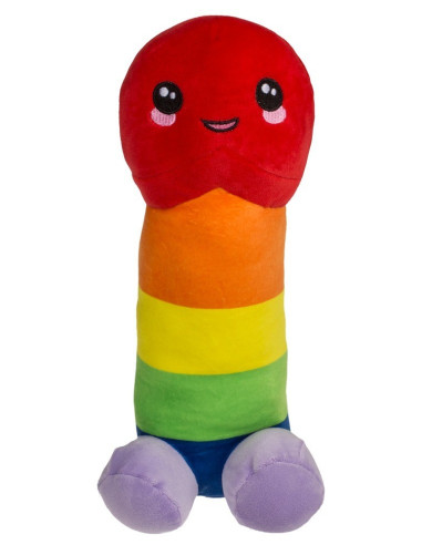 Plush Penis Rainbow 30 cm