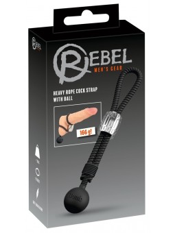Rebel Heavy Rope Cock w Ball