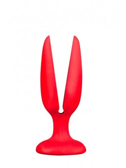 MENZSTUFF FLOWER BUTT PLUG 5INCH RED