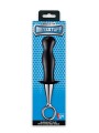 MENZSTUFF ANAL PLUG WITH PLATED HANDLE