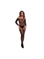 Shimmering Off the Shoulder Bodystocking