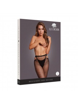 Shimmering Cut-Out Tights - One Size - B