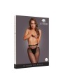 Shimmering Cut-Out Tights - One Size - B