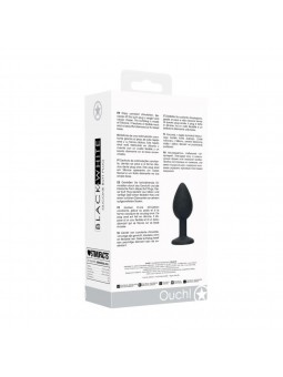 Silicone Butt Plug with Removable Jewelr