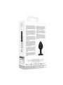 Silicone Butt Plug with Removable Jewelr