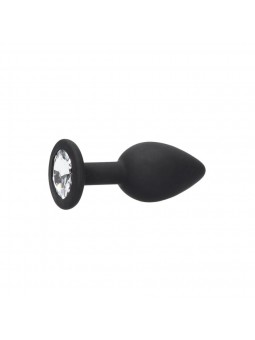 Silicone Butt Plug with Removable Jewelr